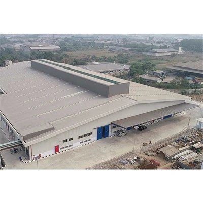 Edifício de armazém pré-fabricado de metal
